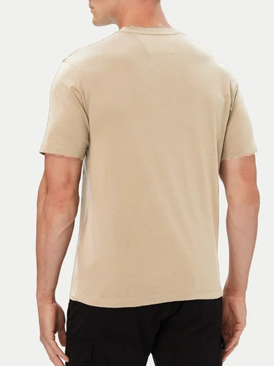 t shirt logo verticale TS184A005100W 120 C.P COMPANY 