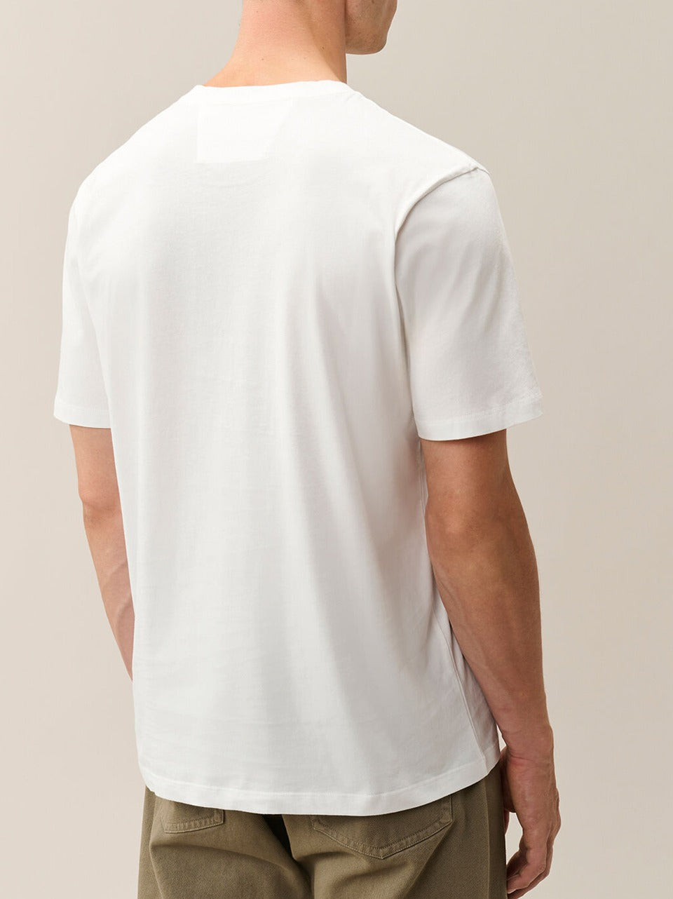 t shirt logo TS726A 005100W 103 C.P COMPANY 