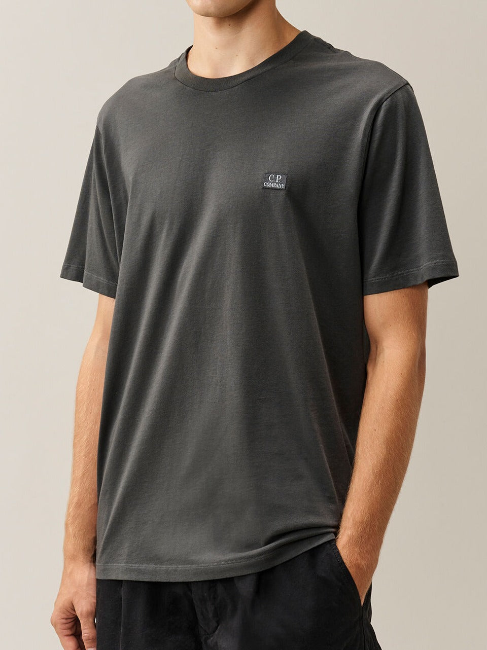 t shirt logo TS726A 005100W 985 C.P COMPANY 
