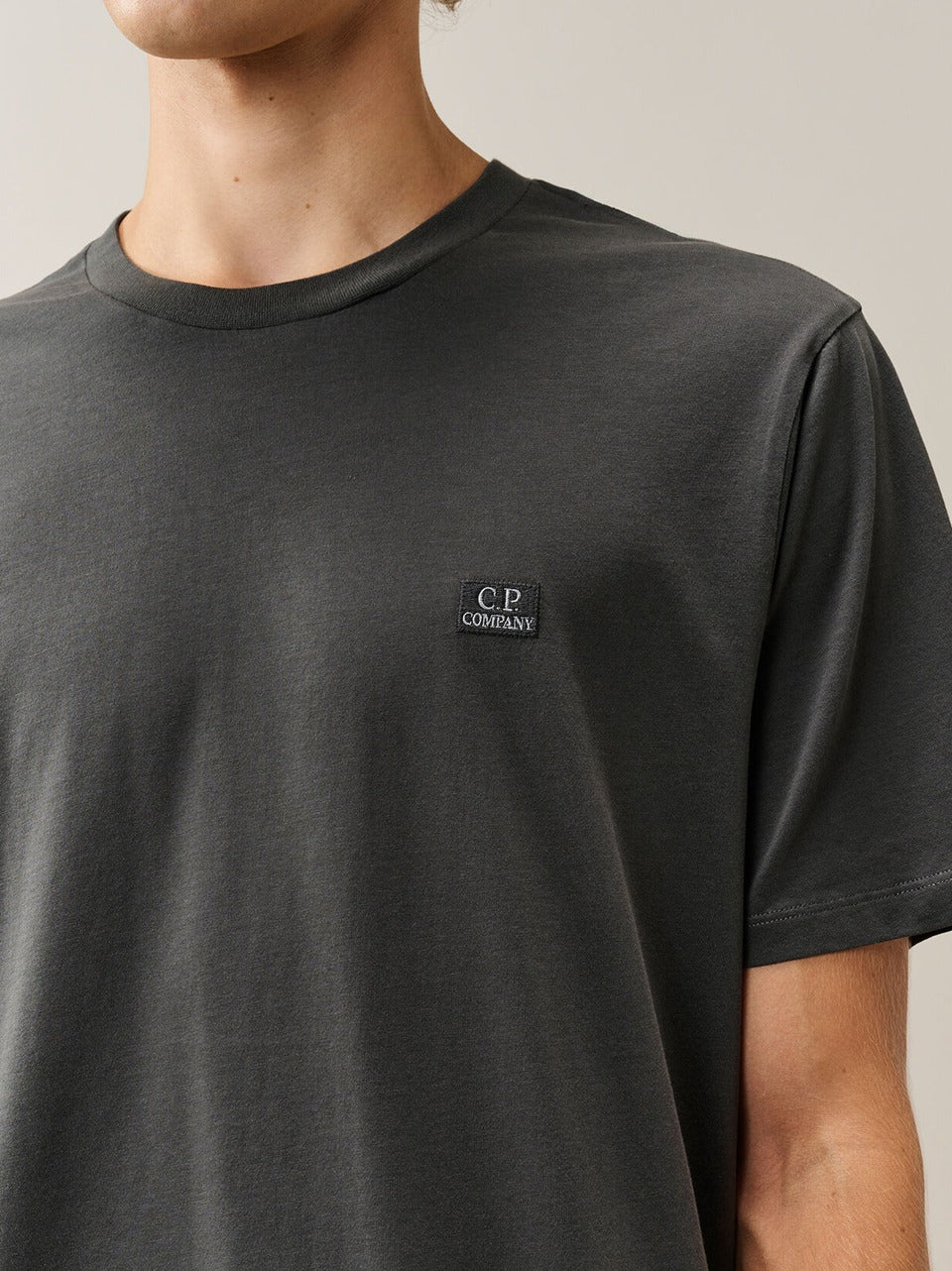 t shirt logo TS726A 005100W 985 C.P COMPANY 