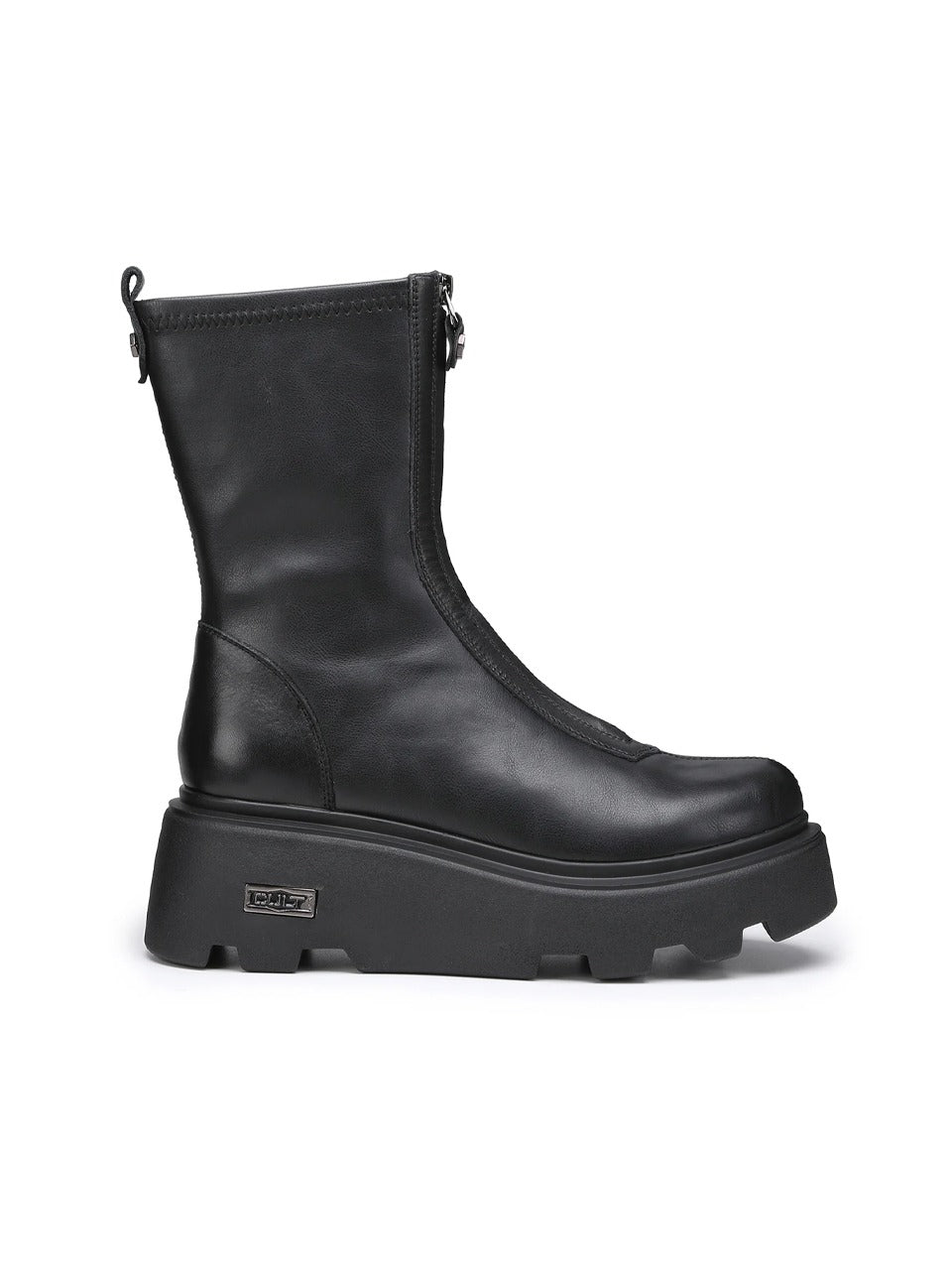 stivaletto con zip anteriore CLW3554 BLACK CULT 