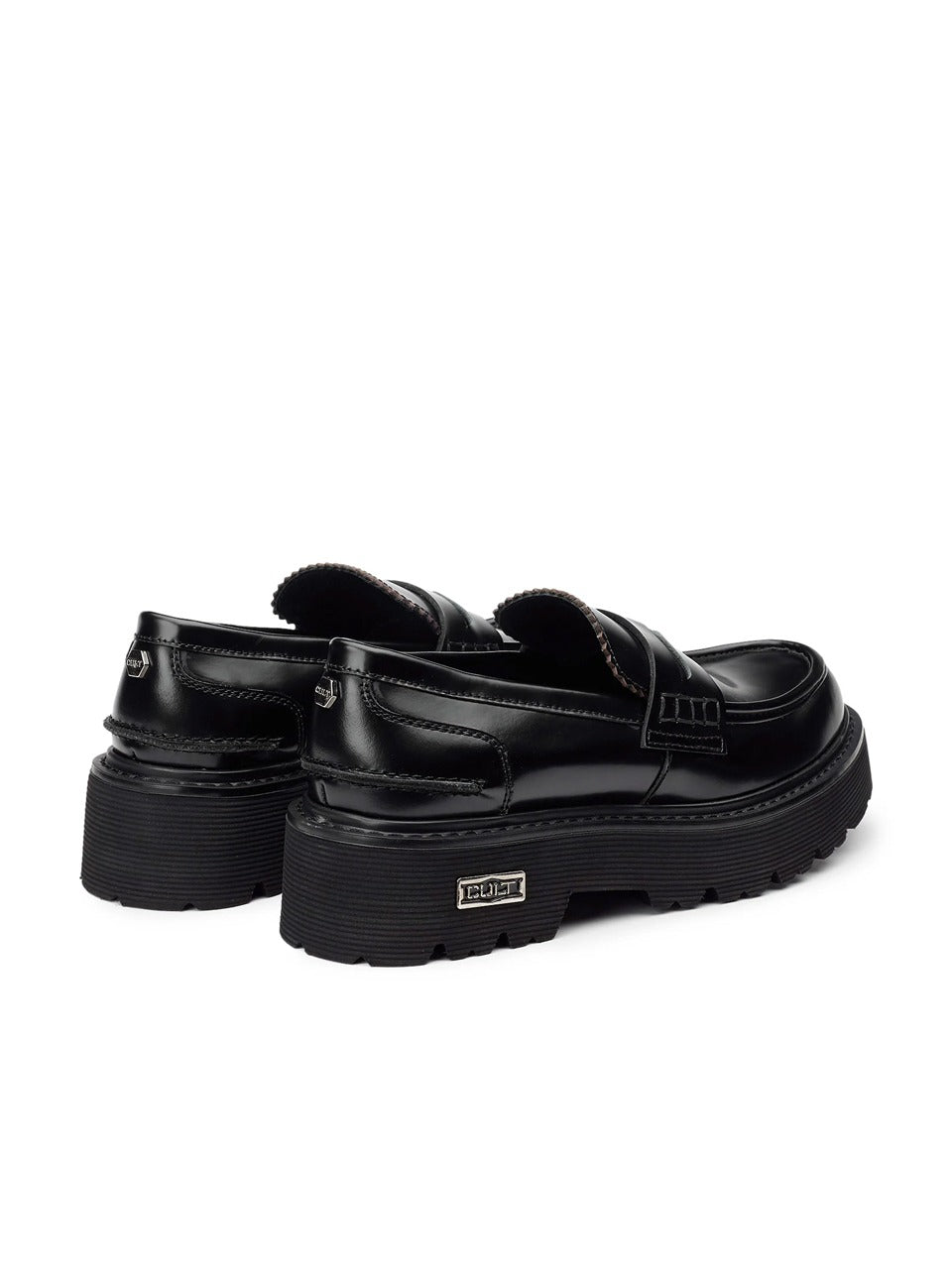 mocassino con passante e penny CLW3947 BLACK CULT 