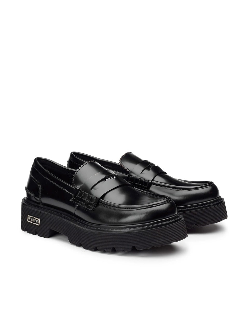 mocassino con passante e penny CLW3947 BLACK CULT 