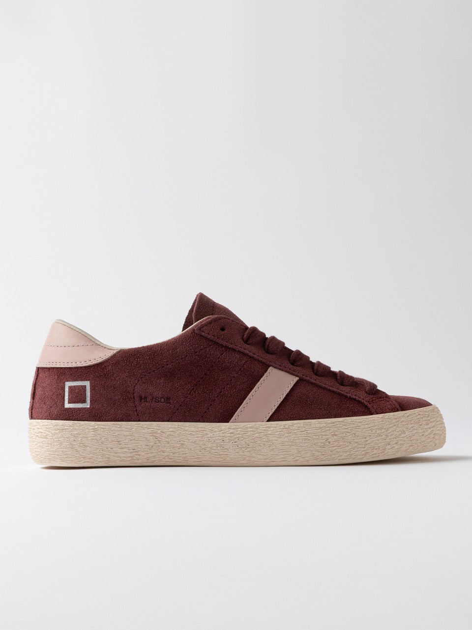 sneakers hill low suede W451-HL-SD BX-BXBORDEAUX D.A.T.E 