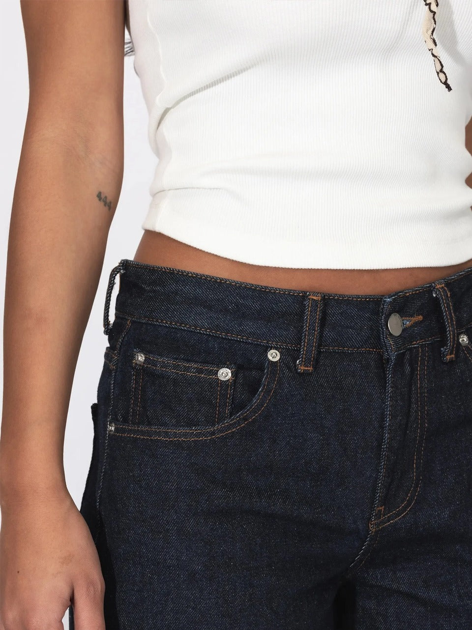 jeans palazzo stream rinse RAVE LOW WIDE DENIM Dr DENIM 