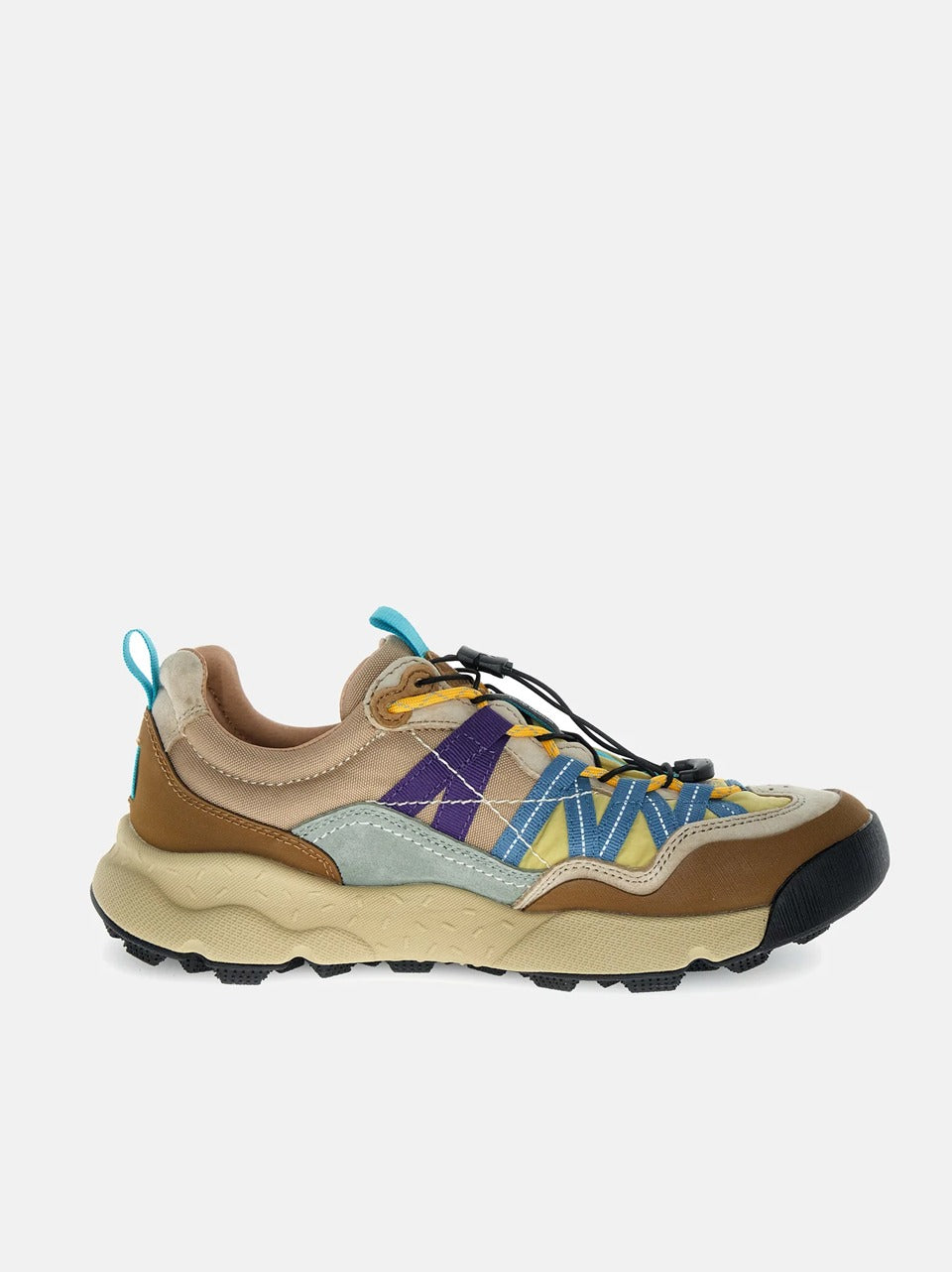 sneakers ivano 2 idrorepellente IWANO 2 4D11 BROWN BEIGE TAUPE FLOWER MOUNTAIN 