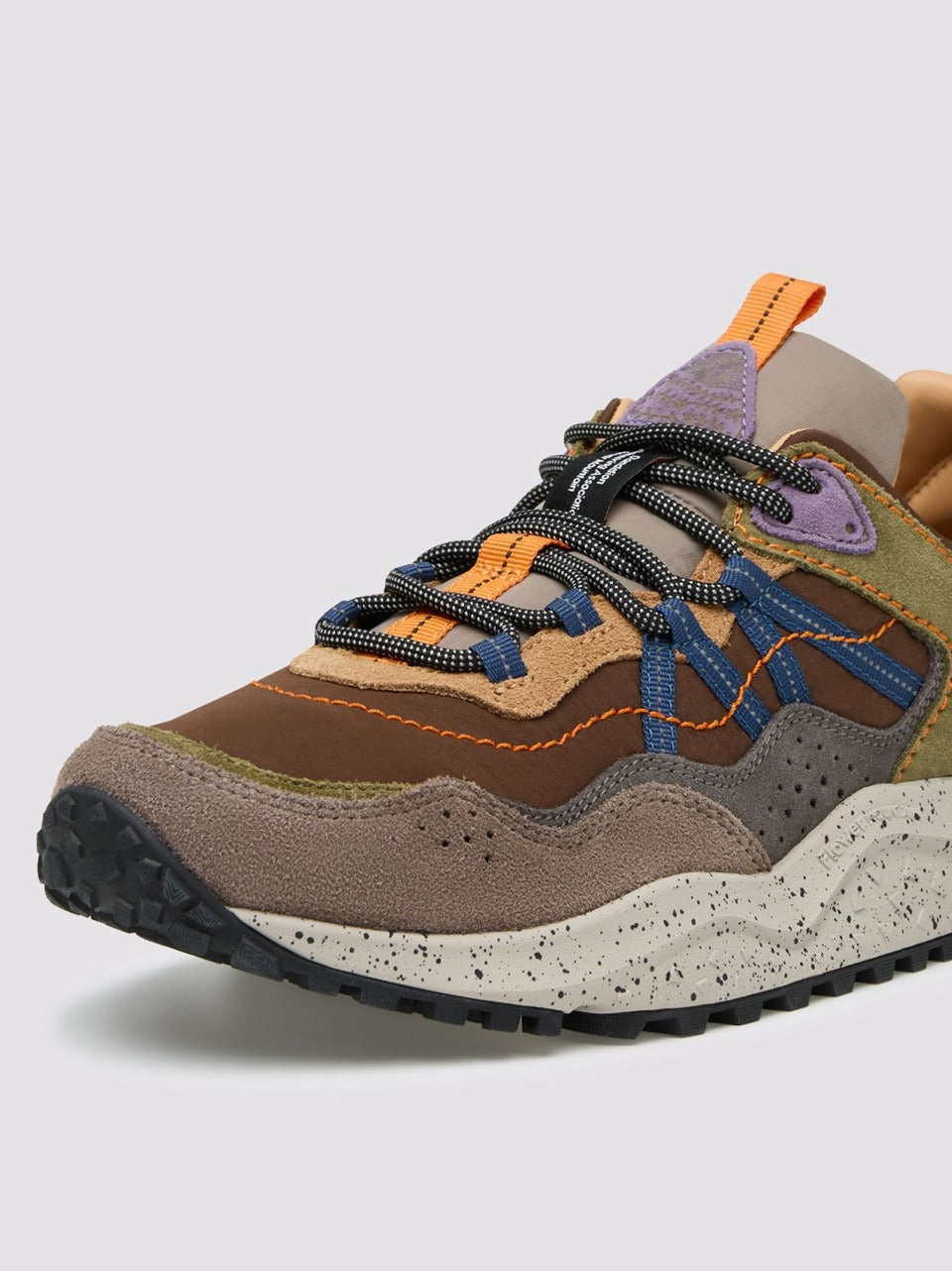 sneakers sanchia SANCHIA4D96 MUD BROWN OLIVA FLOWER MOUNTAIN 