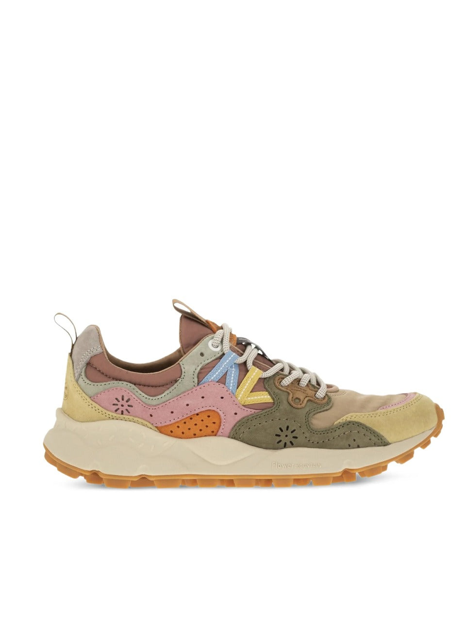 sneakers yamano 3 YAMANO 3 1E93 CREMA MILITARE FLOWER MOUNTAIN 