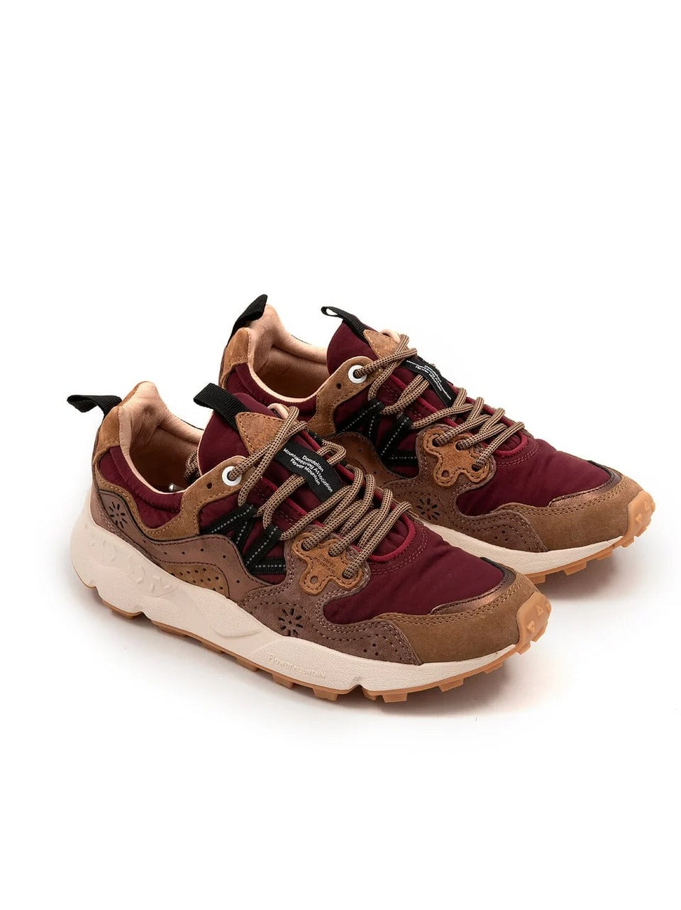 sneakers yamano 3 YAMANO 3 2D43 BORDEAUX\BRONZE FLOWER MOUNTAIN 
