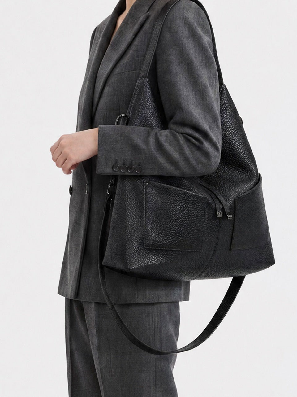 borsa scilla grande BS12415 NERO GIANNI CHIARINI 