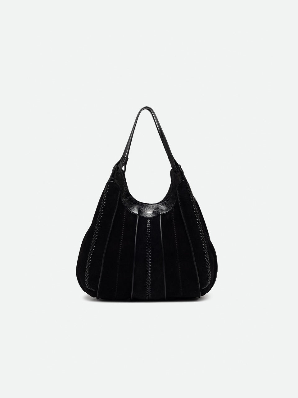 borsa dua grane con intreccio BS12750CM-RALF NERO GIANNI CHIARINI 