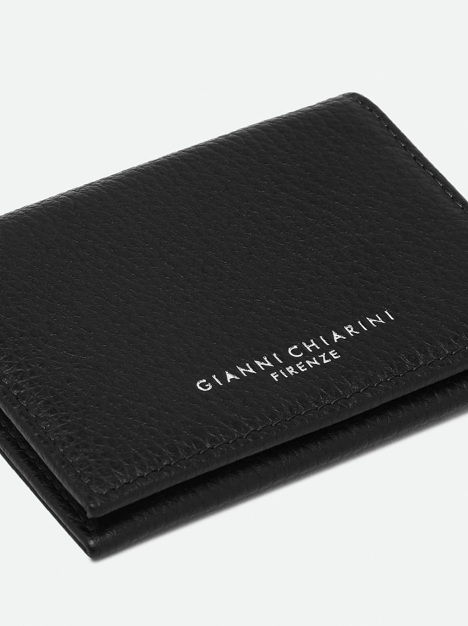 portacarte con clipe BS5039 NERO GIANNI CHIARINI 