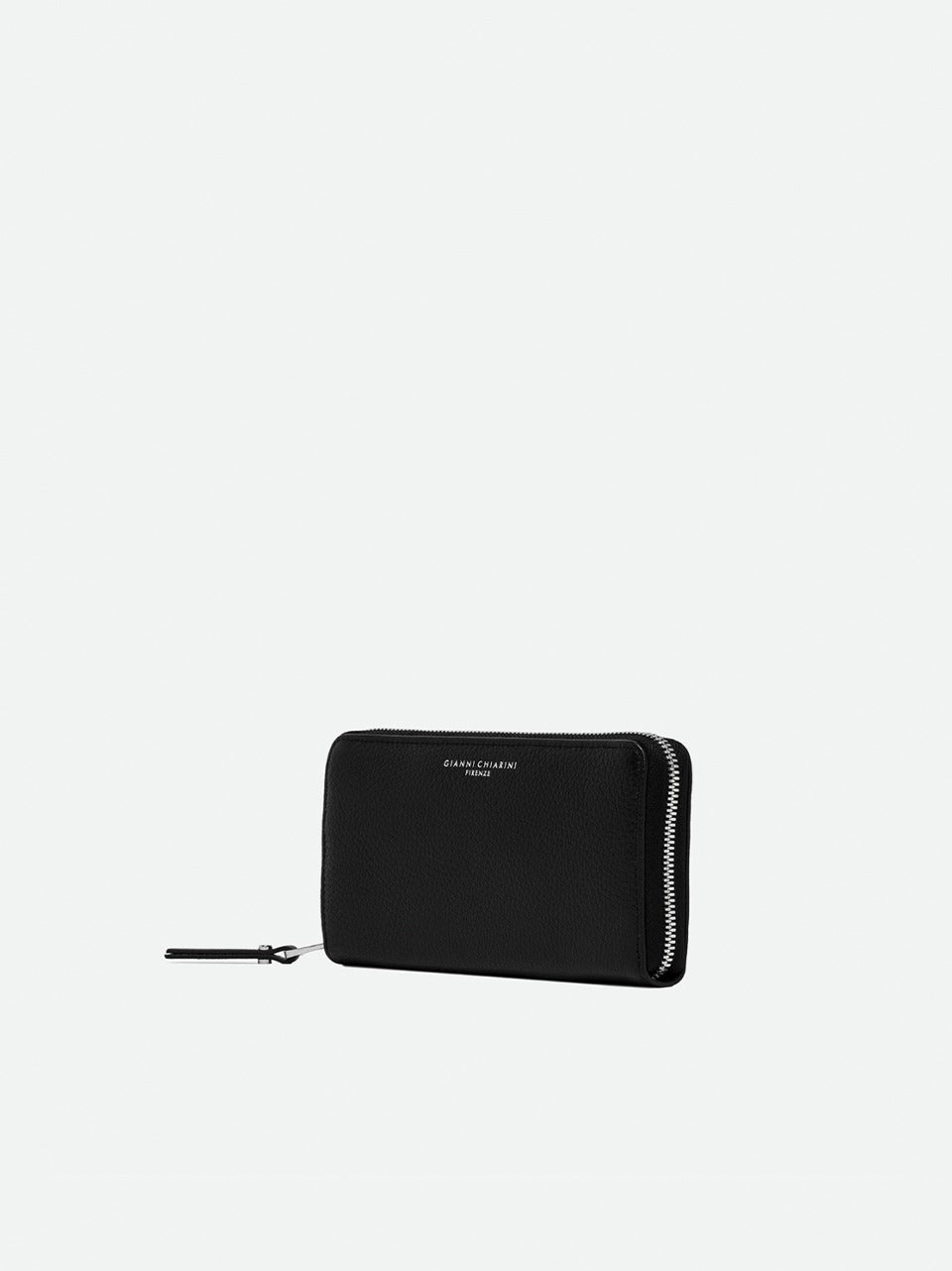 portafogli zip around grande BS5042GRN NERO GIANNI CHIARINI 
