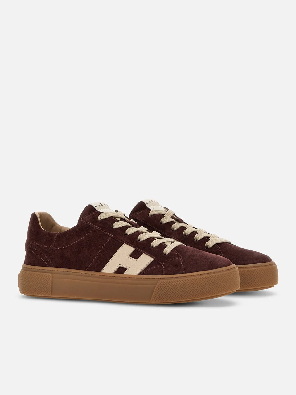 sneakers h705 fondo nuova cassetta HXM7050GF10UHT0FD8 BORDEAUX HOGAN 