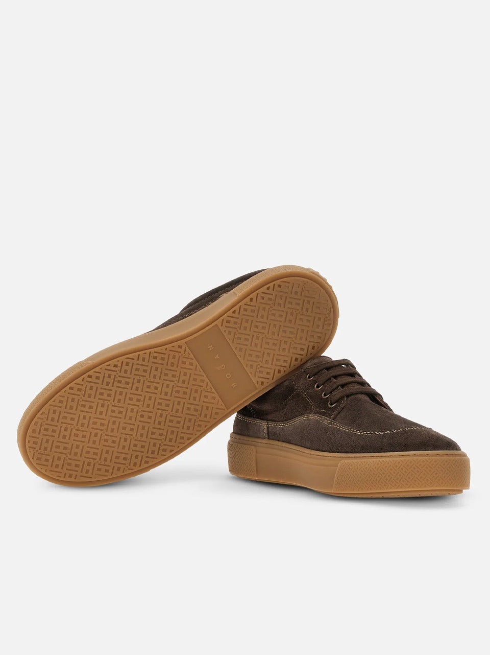 sneakers nuova traditional fondo cassetta HXM7050GH80BTMS614 BROWN HOGAN 