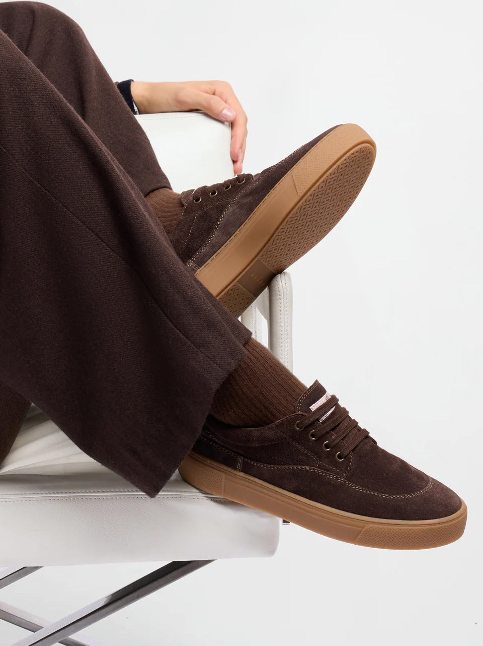 sneakers nuova traditional fondo cassetta HXM7050GH80BTMS614 BROWN HOGAN 