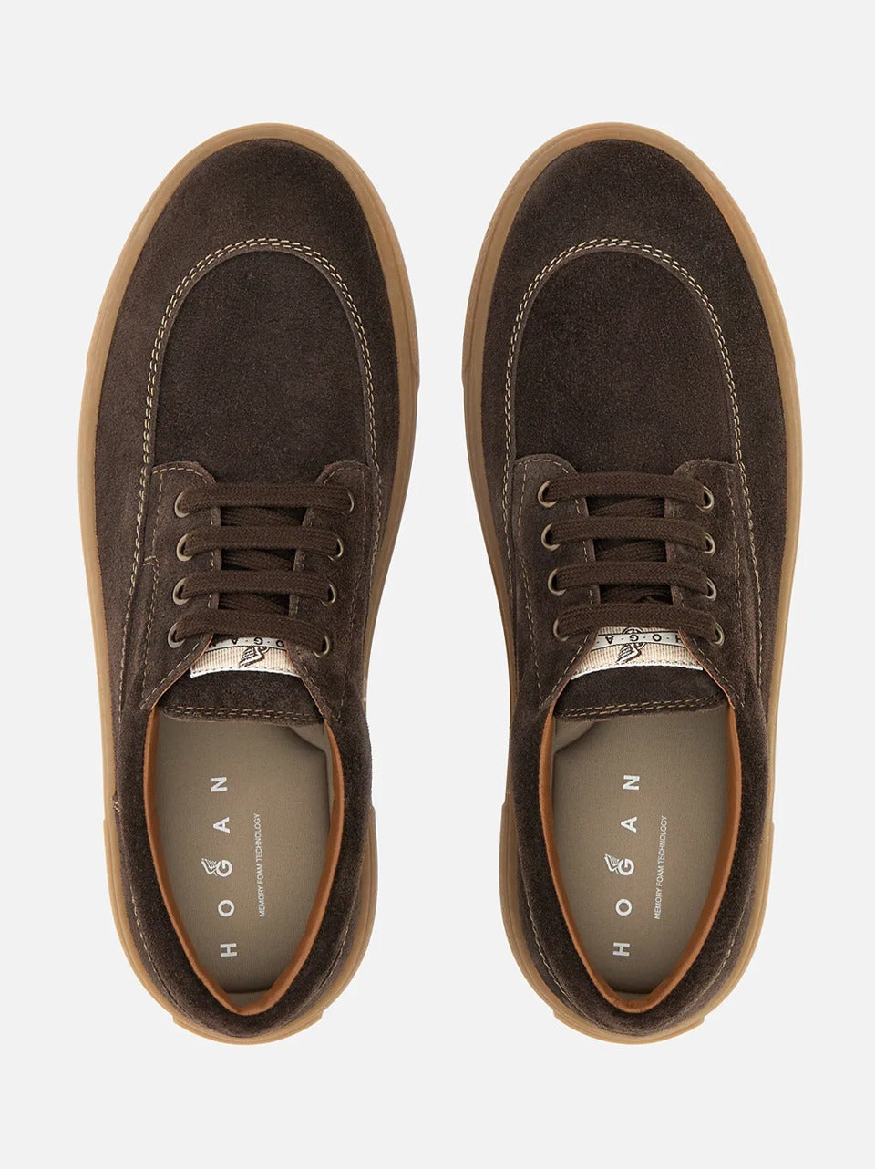 sneakers nuova traditional fondo cassetta HXM7050GH80BTMS614 BROWN HOGAN 