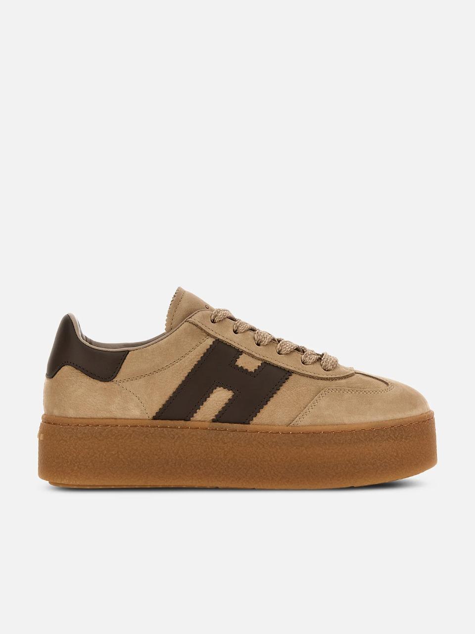 sneakers double cool HXW6980FB6TUIE0CP4 TAUPE HOGAN 