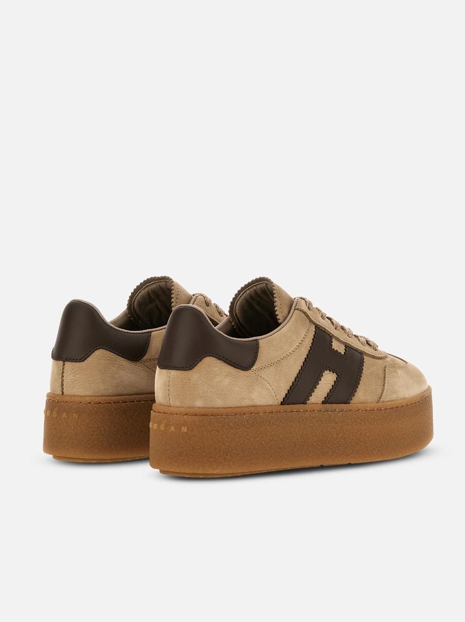 sneakers double cool HXW6980FB6TUIE0CP4 TAUPE HOGAN 