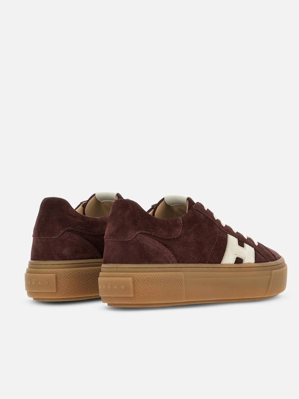 sneakers h705 nuovo fondo cassetta HXW7050GB00UHT0FD8 BORDEAUX HOGAN 