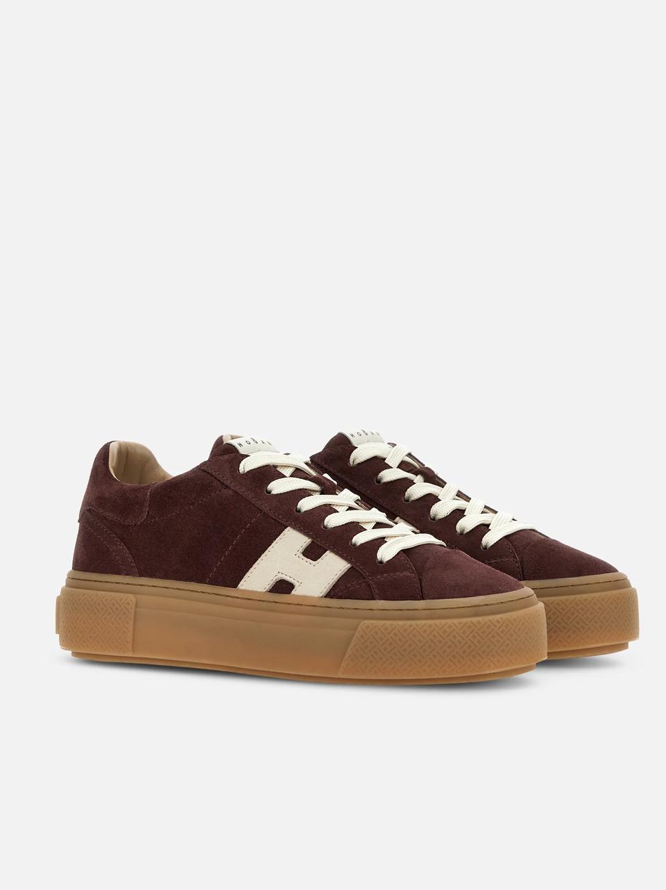 sneakers h705 nuovo fondo cassetta HXW7050GB00UHT0FD8 BORDEAUX HOGAN 