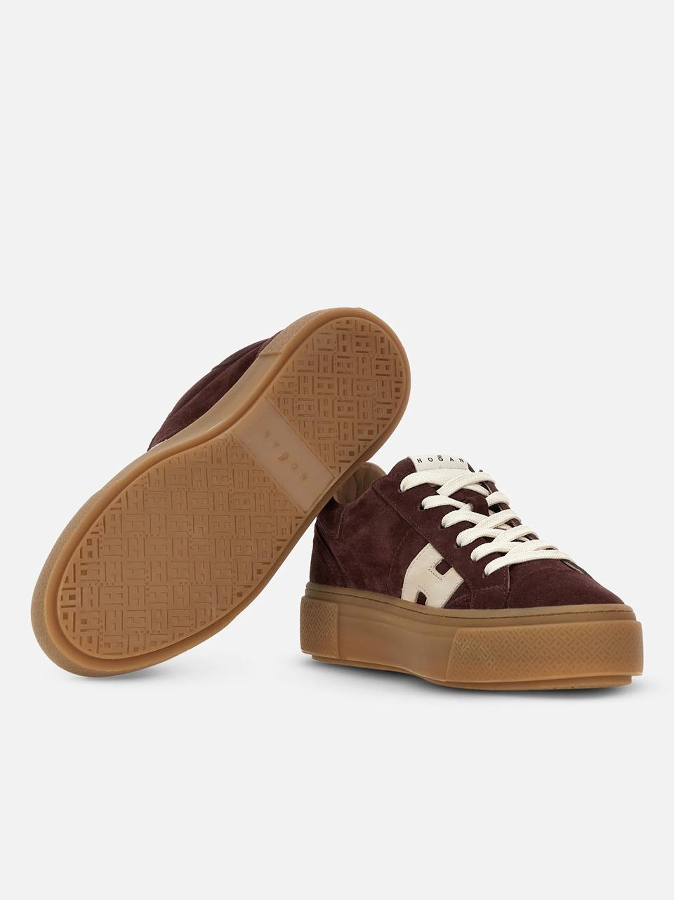 sneakers h705 nuovo fondo cassetta HXW7050GB00UHT0FD8 BORDEAUX HOGAN 
