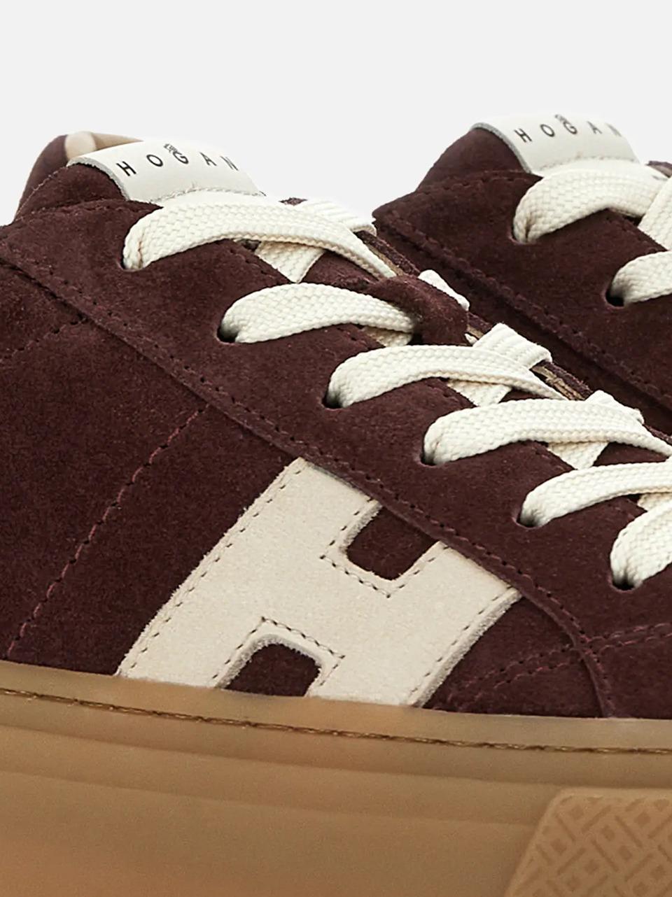 sneakers h705 nuovo fondo cassetta HXW7050GB00UHT0FD8 BORDEAUX HOGAN 