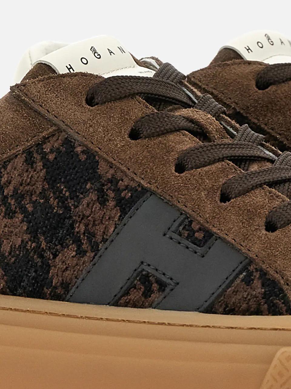 sneakers h705 nuovo fondo cassetta tartan HXW7050GB0BVI50R2F TDM HOGAN 