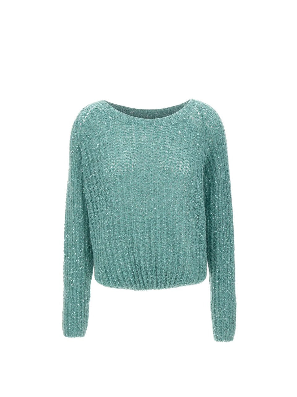 maglia traforata paillettes KT018 T KAOS 