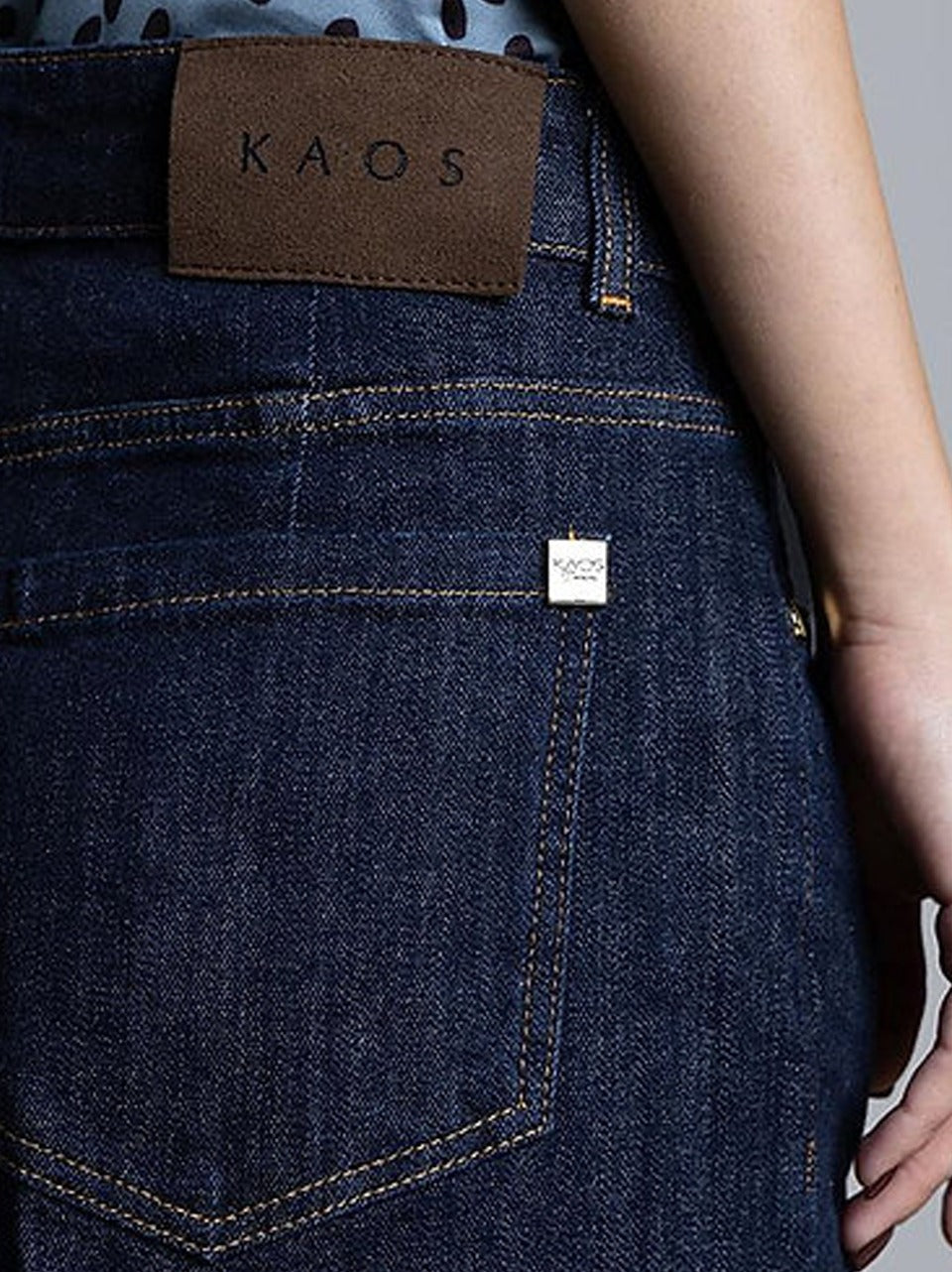 denim palazzo MG003 NOEMI D KAOS 