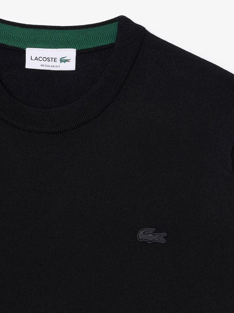 maglia lana monocrom AH1969 N LACOSTE 