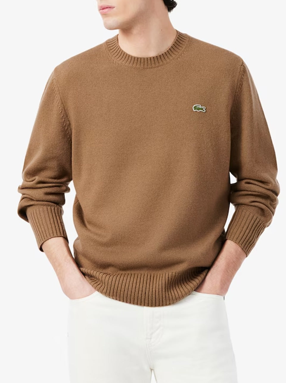 maglia in  lana base AH2916 C LACOSTE 