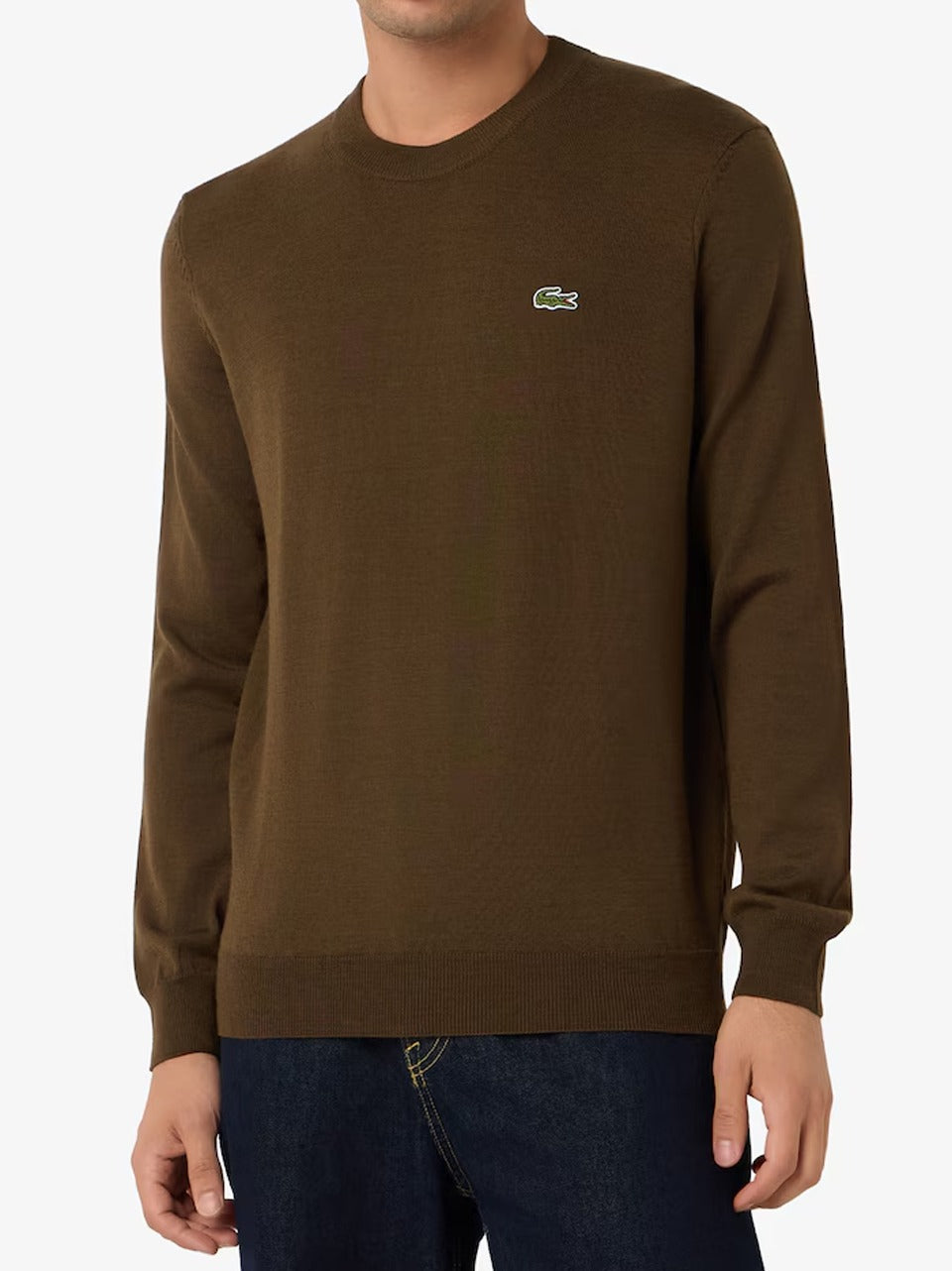 maglia lana mix  base AH3225 M LACOSTE 