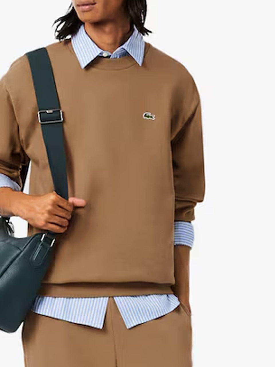 felpa girocollo SH8868 BI LACOSTE 