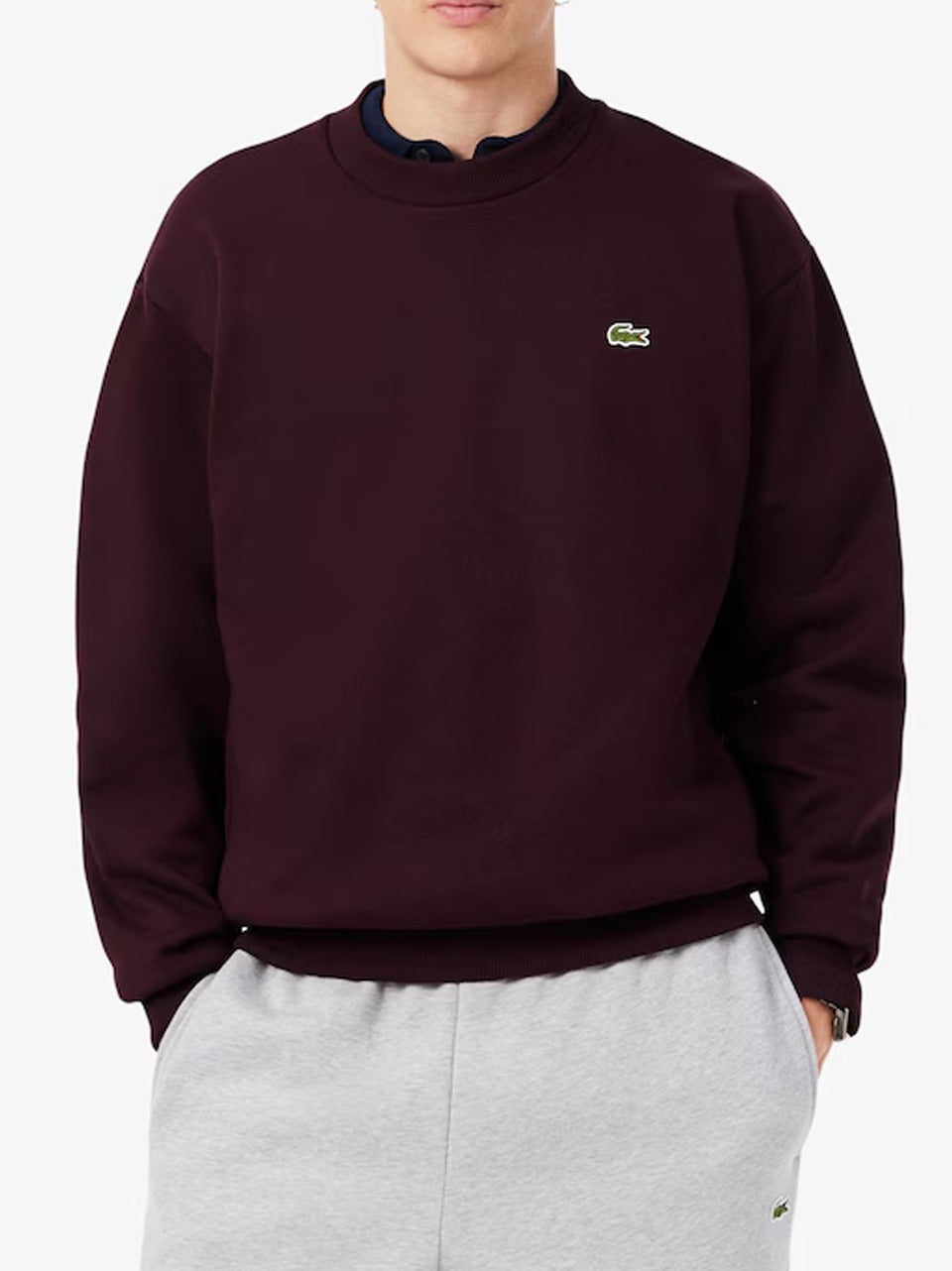 felpa girocollo SH8868 V LACOSTE 