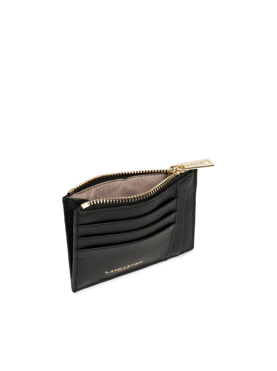 portacarte  con zip 129-22 NERO LANCASTER 