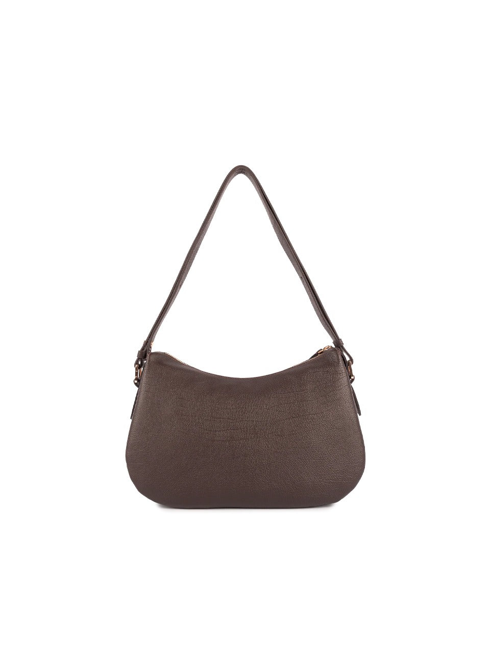 borsa a spalla con zip e 3 soffietti 529-95 T.MORO LANCASTER 