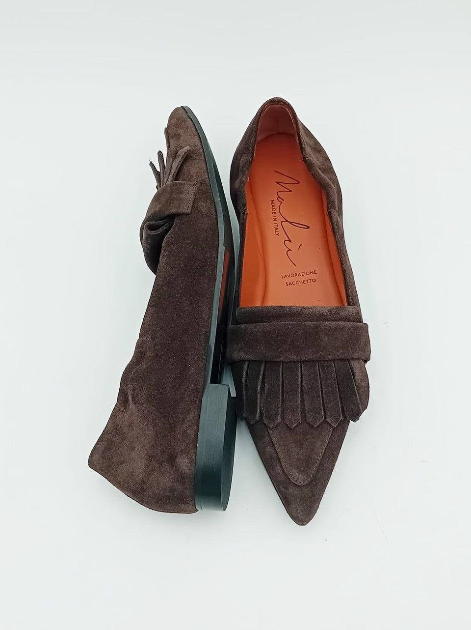 mocassino con frangia 9312 SAJO DARK malu' 