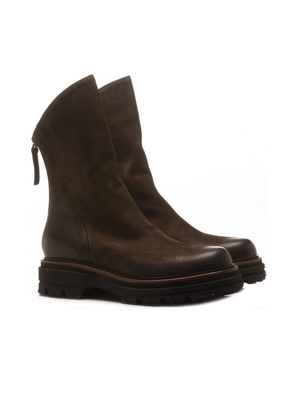 stivaletto suola track con zip posteriore 3270 WASHTESTA DI MORO MAT:20 