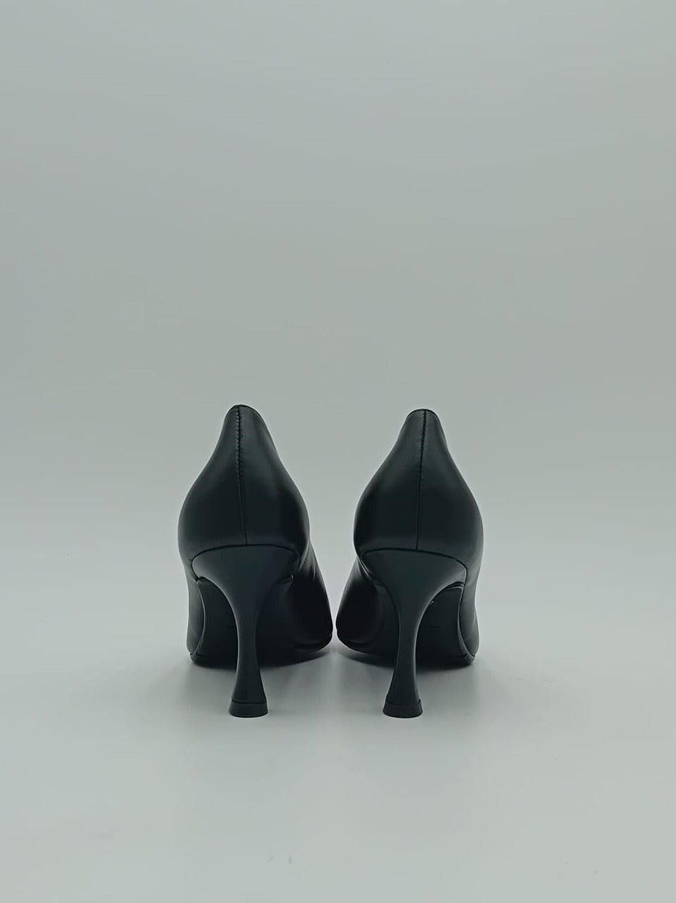 decollette tacco h 70mm M122 NERO MATTEO PITTI 