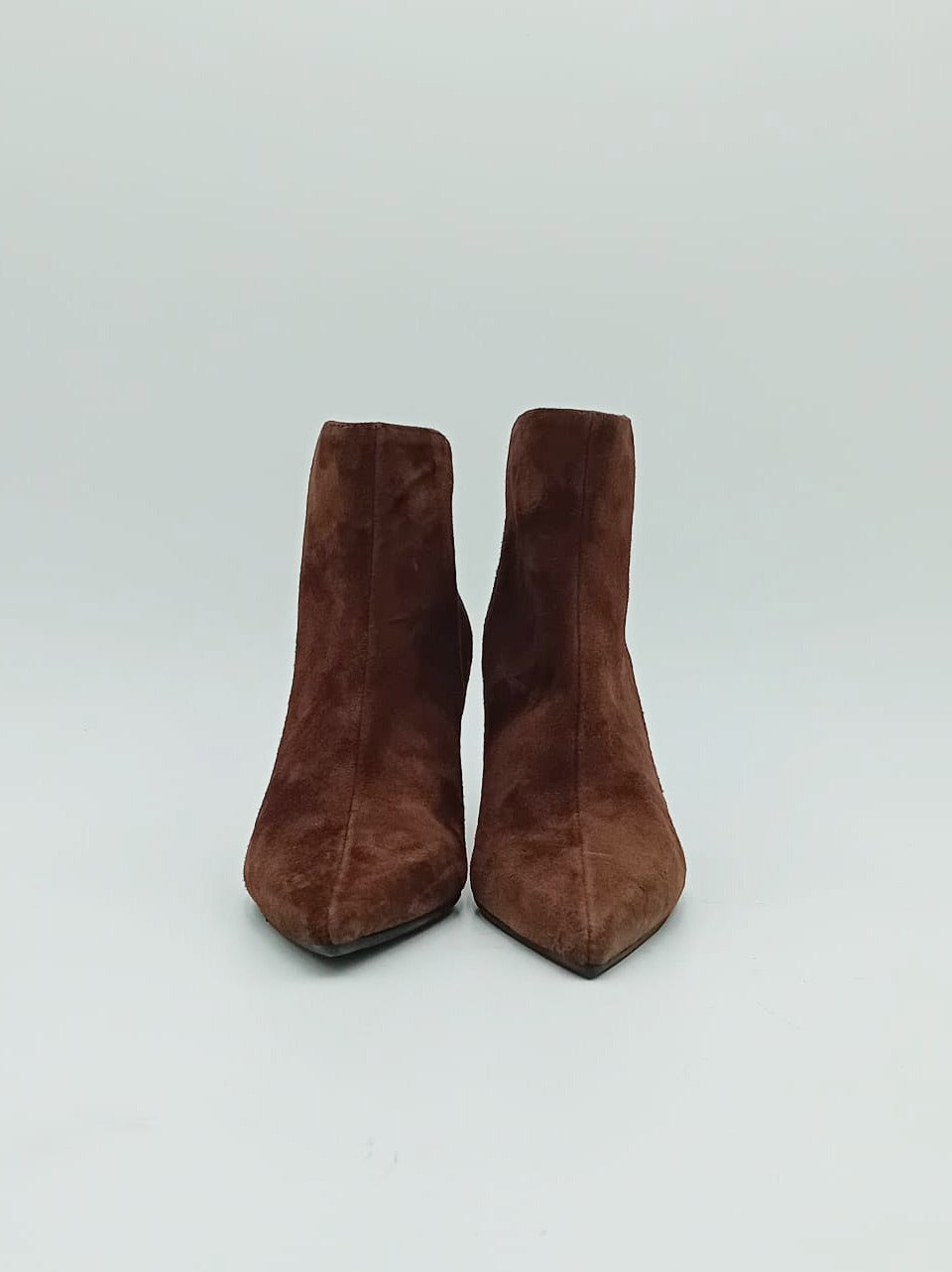 stivaletto con zip posteriore tacco h 70mm MM400 EBANO MATTEO PITTI 