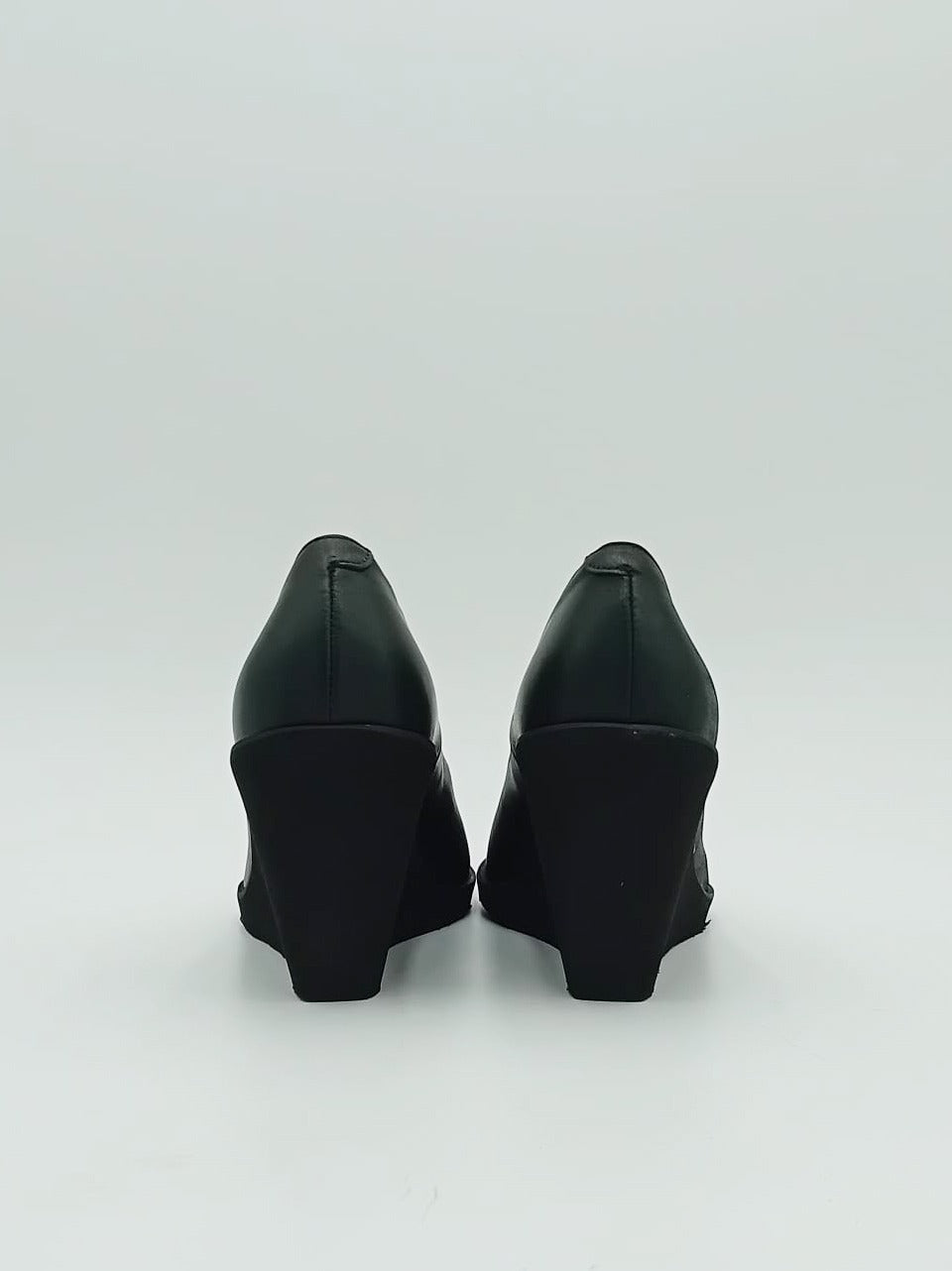 decollette  con zeppa DI26\142 NERO MICHAEL DASS 