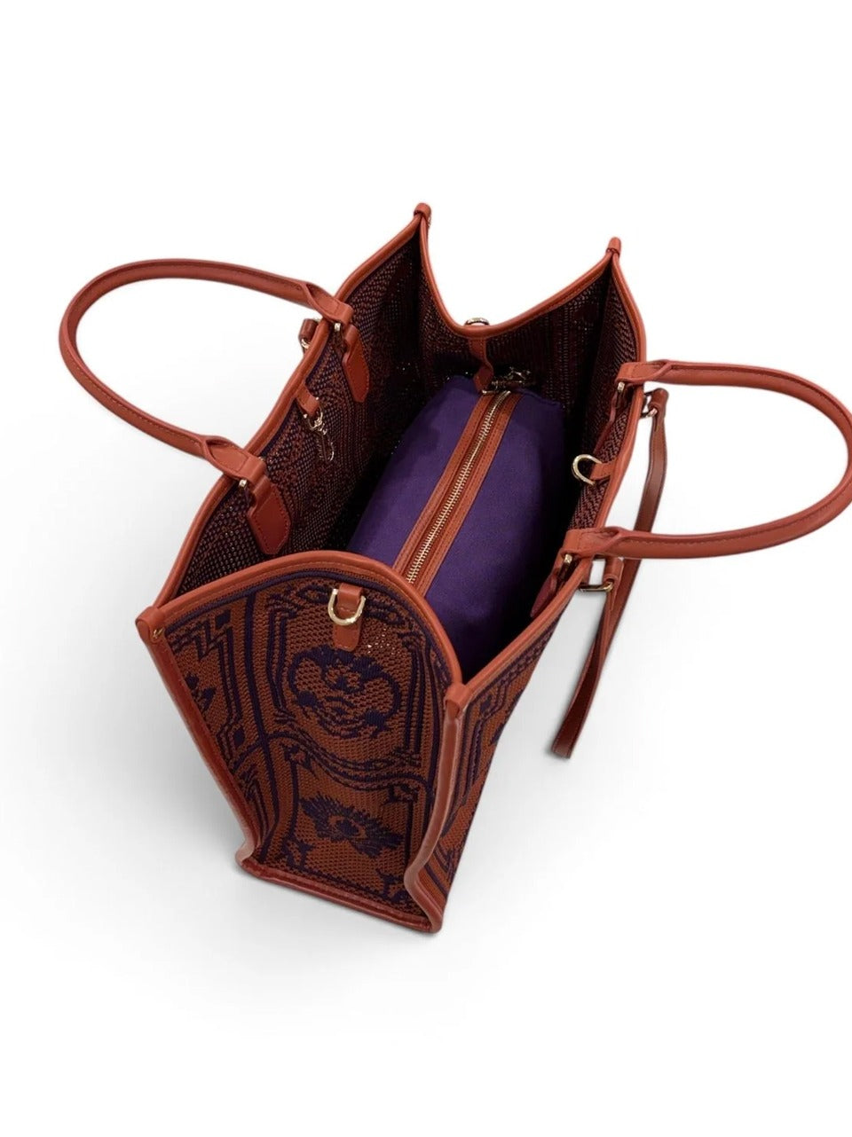 borsa athena grande stampa mandala 3005 MANDALACOPPER MY-BEST BAGS 