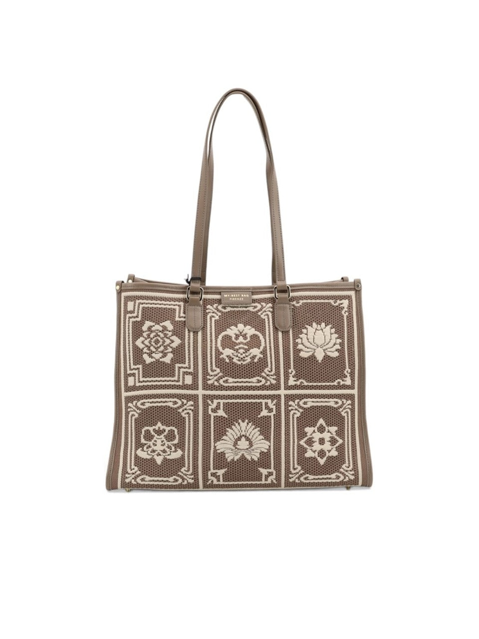 borsa athena grande stampa mandala 3005 MANDALANATURAL BAROCCO MY-BEST BAGS 