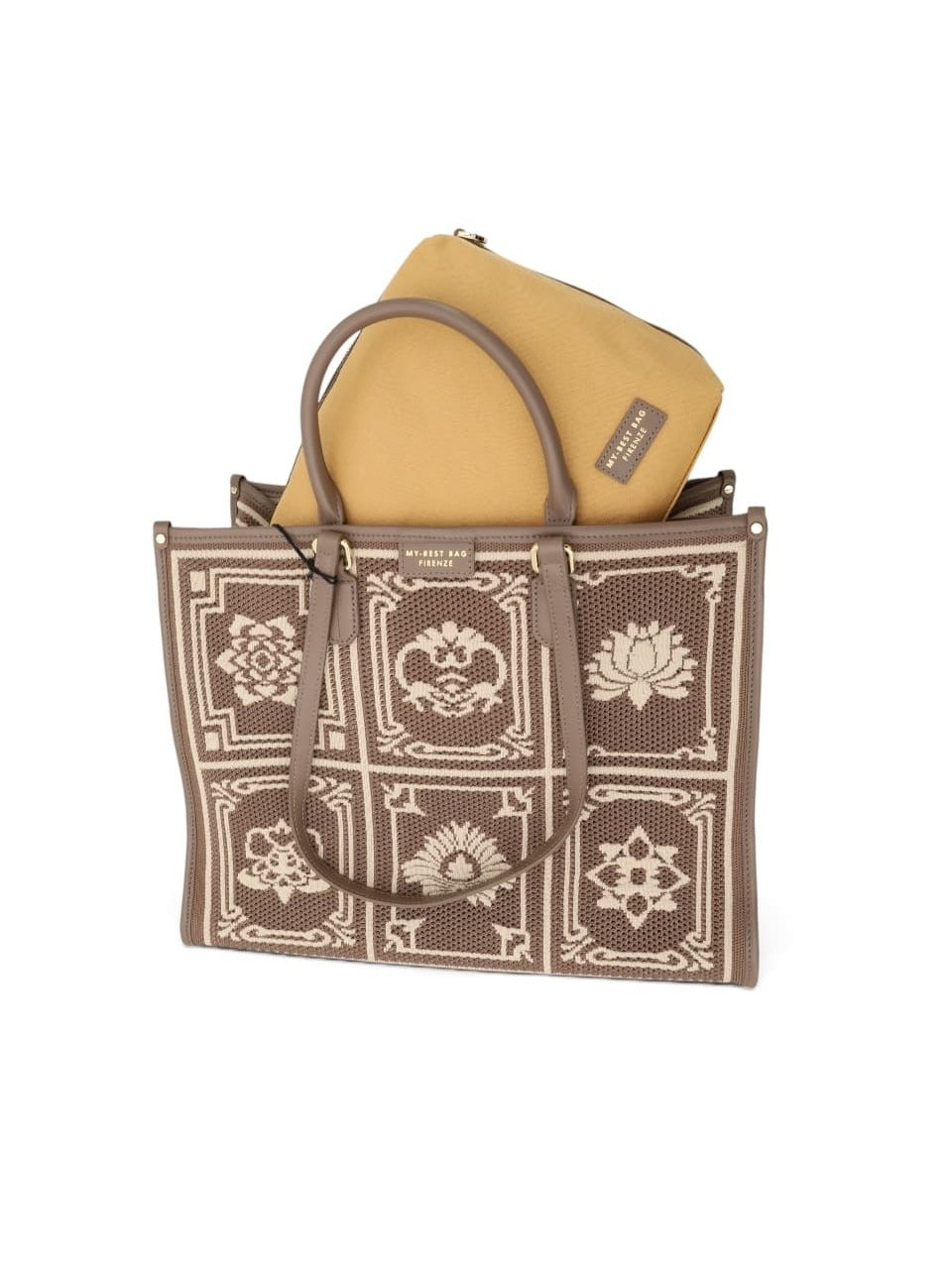 borsa athena grande stampa mandala 3005 MANDALANATURAL BAROCCO MY-BEST BAGS 