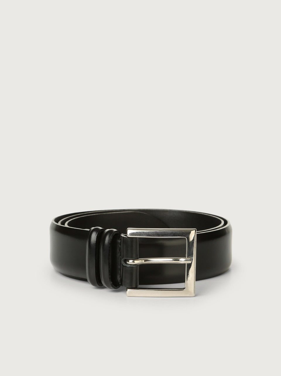 cintura classica in calf 3,5 cm U3202 NERO ORCIANI 
