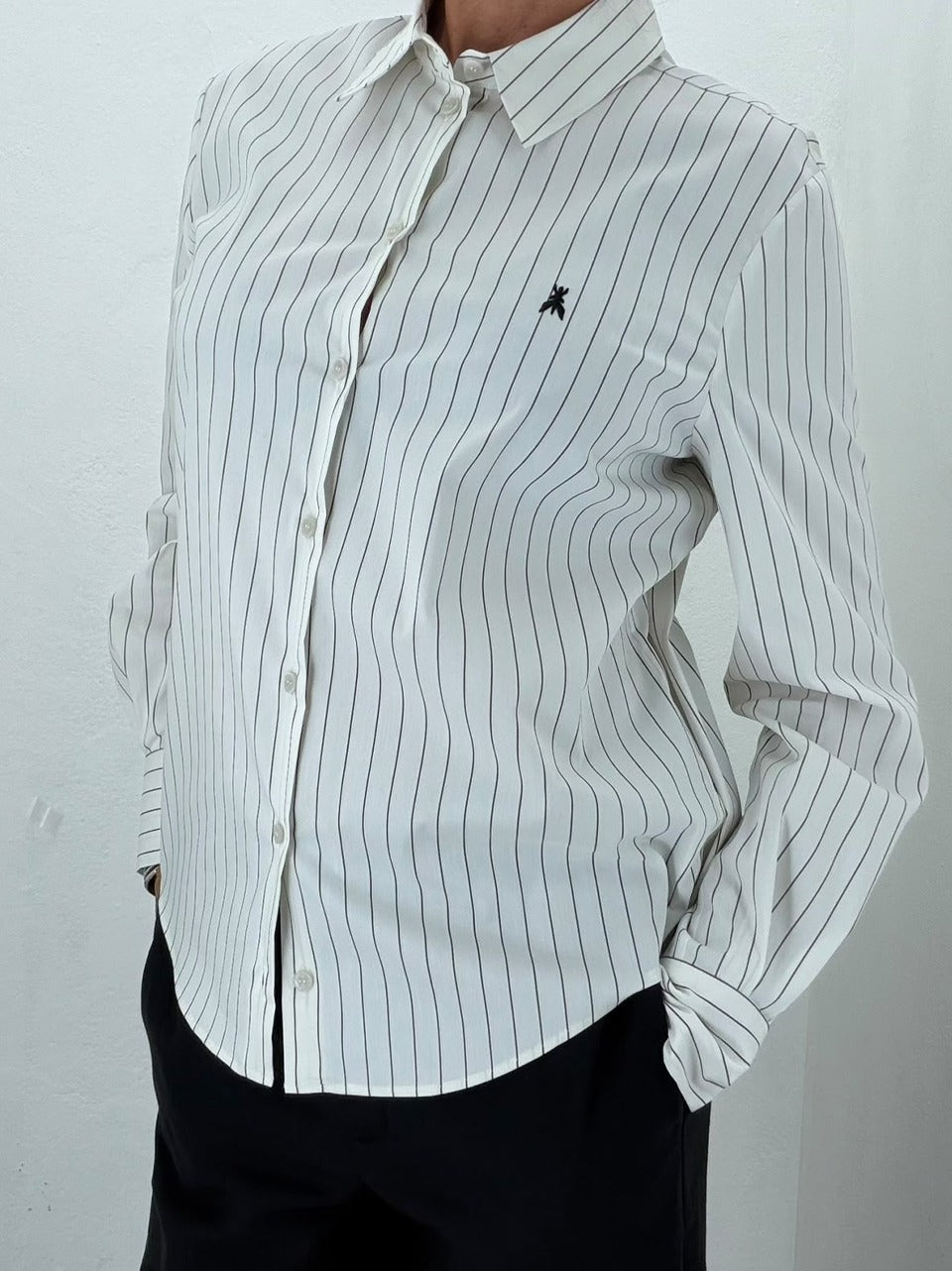 camicia gessata 8C0339 C0254 FG92 Patrizia pepe 