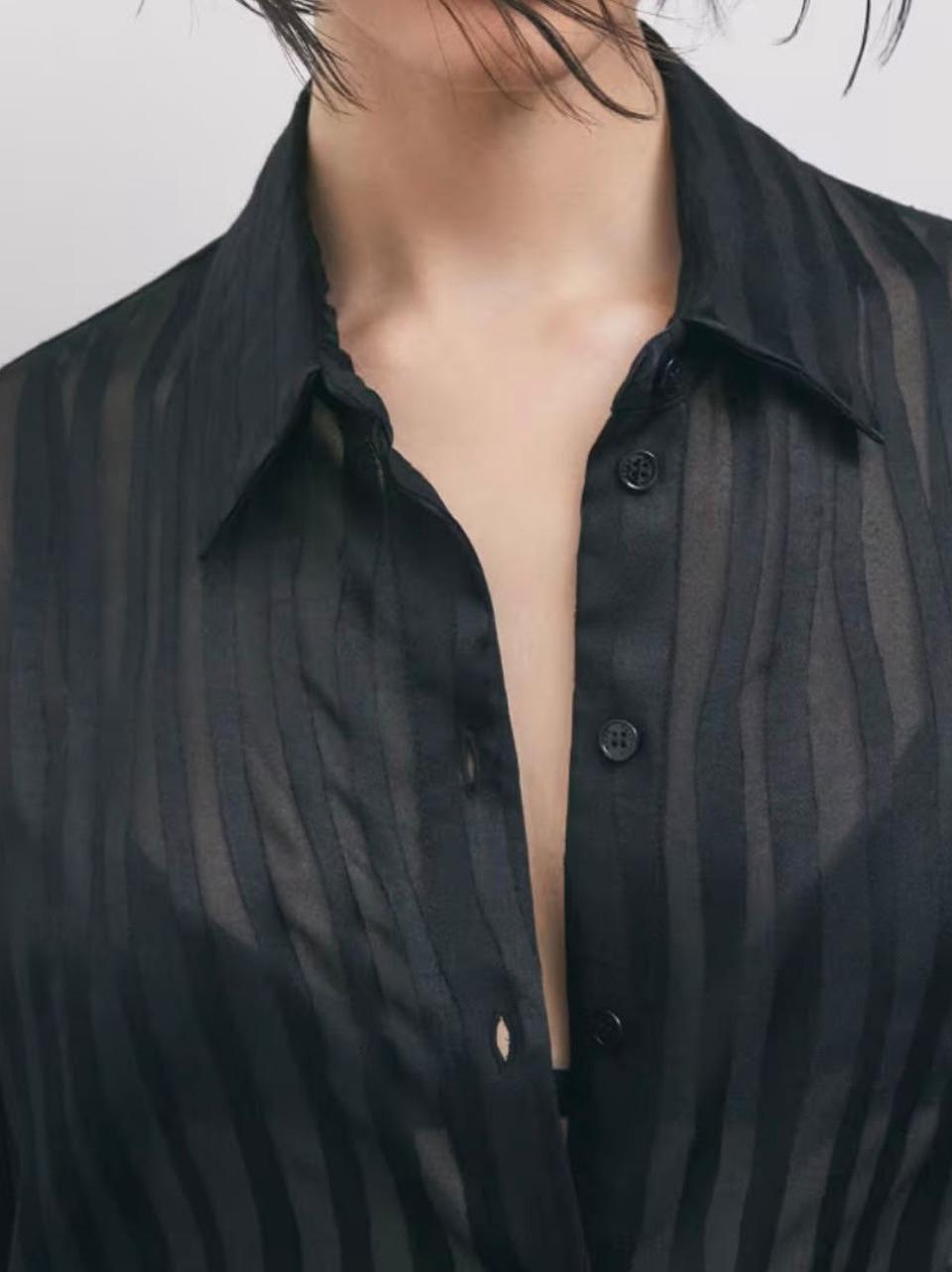 camicia devore 8C041 C0236 N Patrizia pepe 