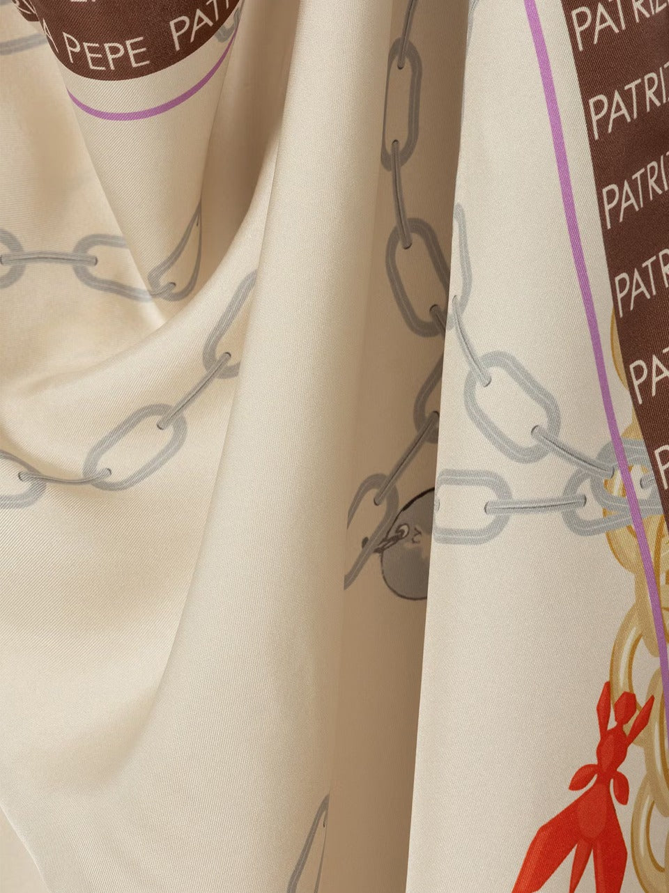 foulard carre 8F0084 A4X1P P Patrizia pepe 