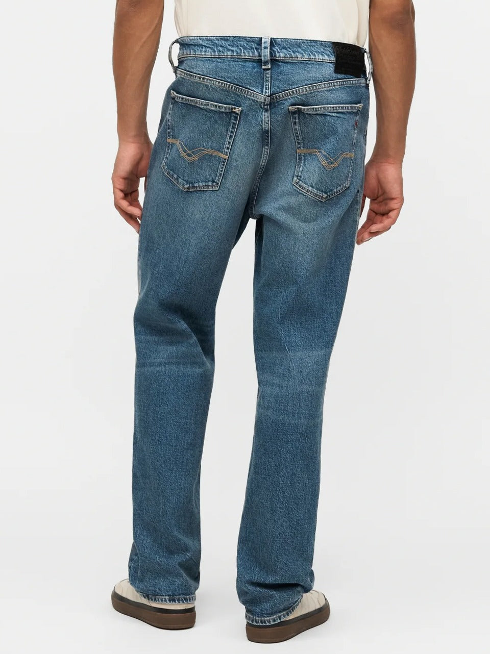 jeans relaxed denim dirty M1040 BWAII DENIM replay 